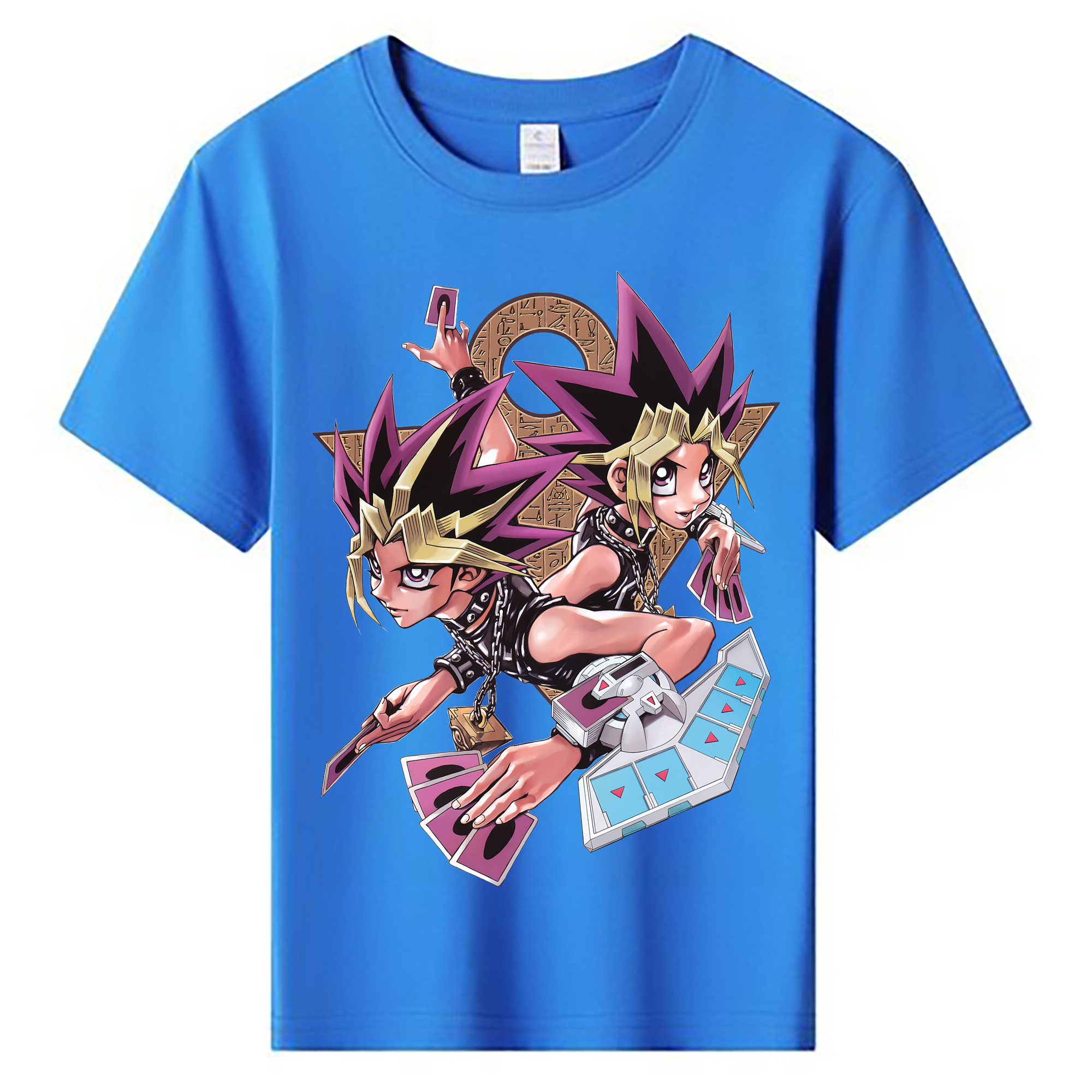 （画像用） 遊☆戯☆王 Yu-Gi-Oh! 綿100％キッズTシャツ（フロントプリント）